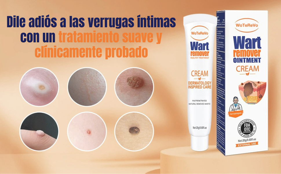 Crema Eliminadora de Verrugas ProDerm™
