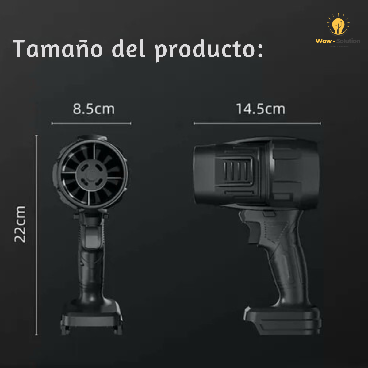 Soplador de Aire Jet 98V con Maletín
