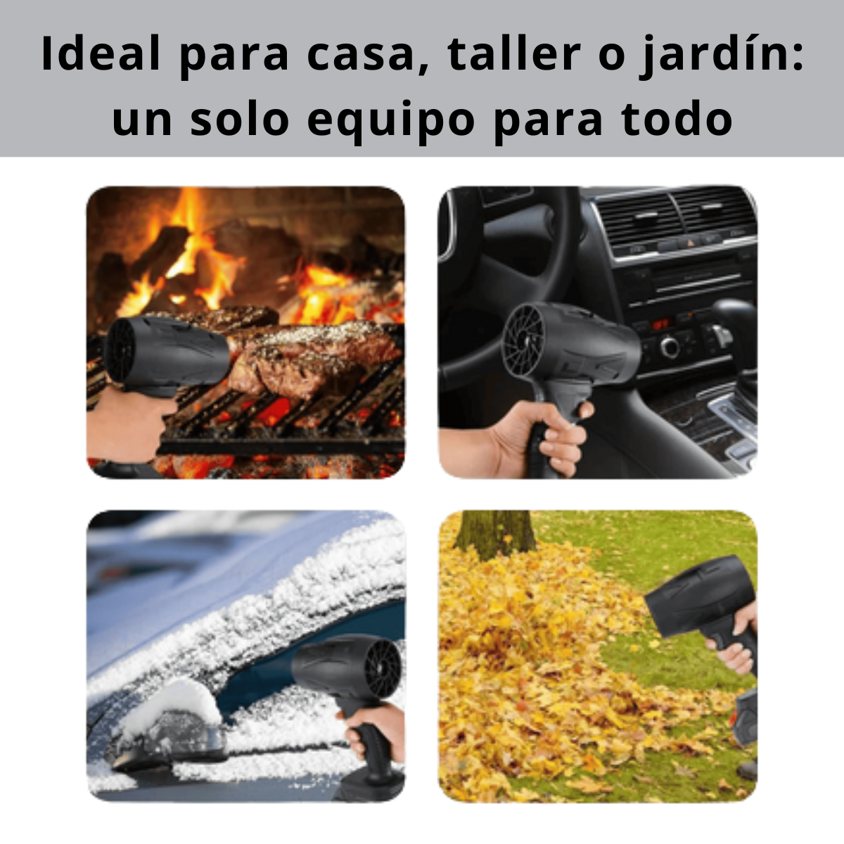 Soplador de Aire Jet 98V con Maletín